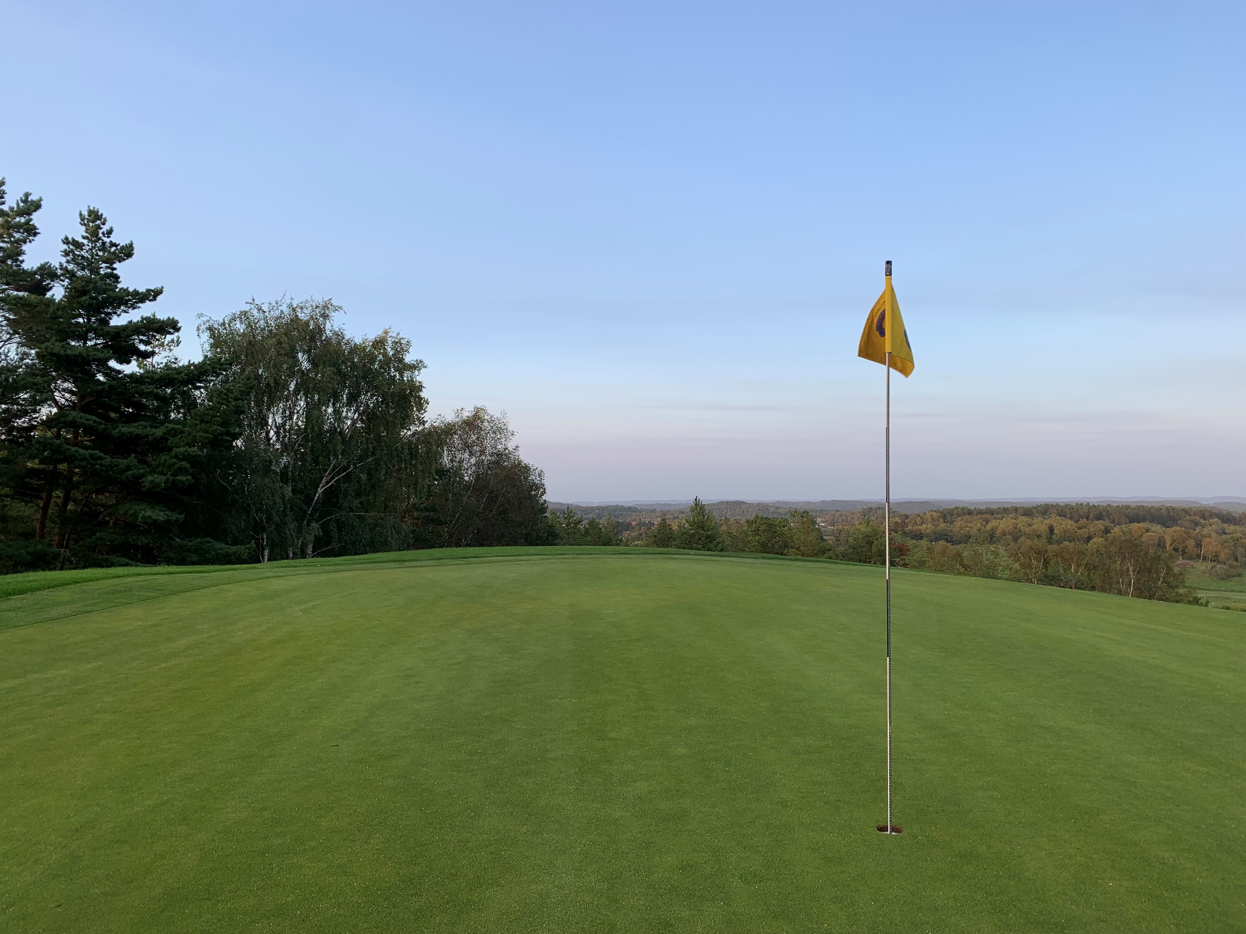 golf flagga