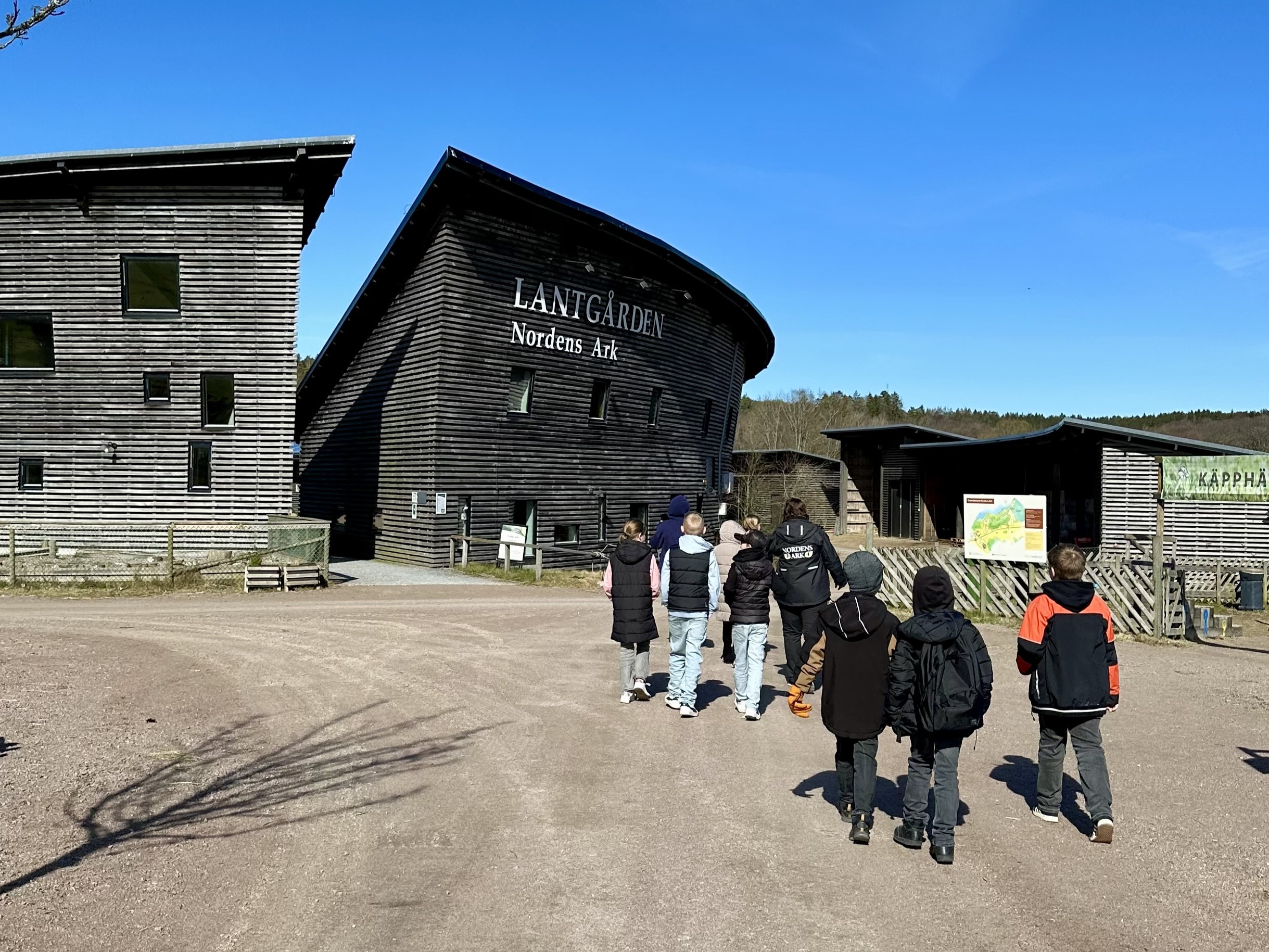 barn som går, på Nordens Ark