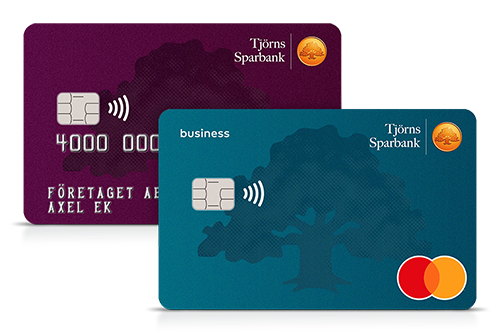 Mastercard Bankkort Business och Visa Business Card